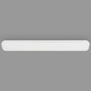 TELEFUNKEN KISTA Plafoniera LED, dimmerabile a passi, funzione memoria, luce bianca neutra, bianco, 115,5 x 18,5 x 5,5 cm