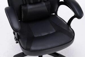 Sedia da gaming girevole DRIFT nera