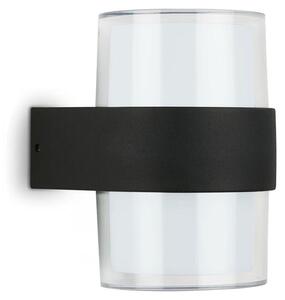 TELEFUNKEN - Lampada da esterno a LED IP44, Lampada da esterno a LED, 4000K bianco neutro, nero, 130x95x105 mm (LxWxH)