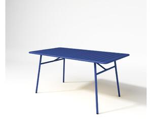 Tavolo da giardino L. 160 cm in Metallo Blu notte - MIRMANDE