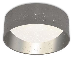 Briloner 3482014 - Plafoniera LED STARRY SKY LED/12W/230V grigio/argento
