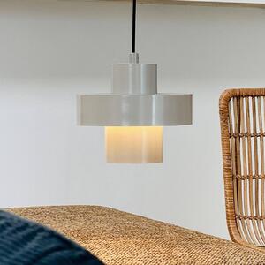 Lampada a sospensione Dyberg Larsen Stoke, grigio, Ø 20 cm, metallo