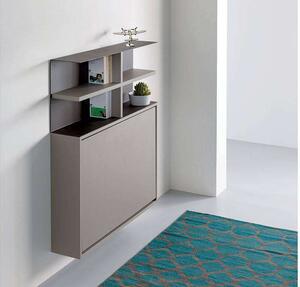 Scrivania a scomparsa + libreria Pezzani Modello Bureau