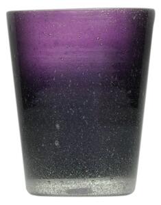 Bicchiere in Vetro (22 colori) Violet - Memento