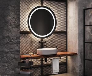 Specchio bagno rotondo con luci LED L33 specchio tondo da parete da bagno
