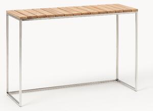 Consol da giardino in legno di teak Lux
