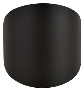 Applique Minimal 1 Luce Indiretta Pavaka In Acciaio Nero