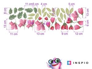 Adesivi Murali - Fiori Rosa