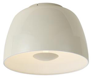 Plafoniera retrò beige con interno bianco e LED dimmerabile a 3 fasi - Vera