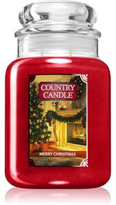 Country Candle Merry Christmas candela profumata 652 g