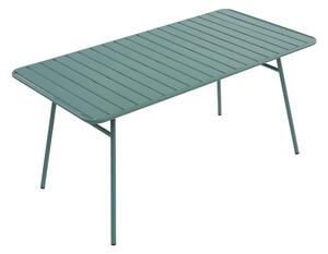 Tavolo da giardino L.160 cm in Metallo Verde mandorla - MIRMANDE