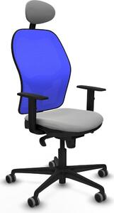 Sedia da ufficio con poggiatesta Jorquera Piqueras y Crespo 1D036G1 Grigio chiaro