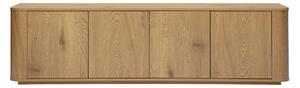 MOBILE TV finitura legno chiaro rovere 4 ante L180 cm NEGAN