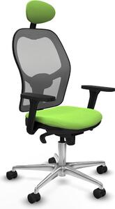 Sedia da ufficio con poggiatesta Piqueras y Crespo 3D086N1 Colore pistacchio