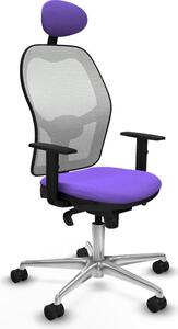 Sedia da ufficio con poggiatesta Jorquera Piqueras y Crespo 1D086N1 Viola