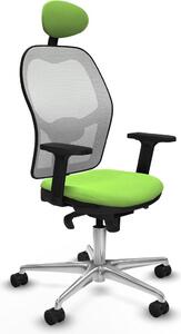 Sedia da ufficio con poggiatesta Piqueras y Crespo 2D086N1 Colore Pistacchio