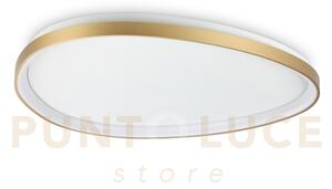 Gemini plafoneira 42 w on-off 4100 lm 2700 k ottone