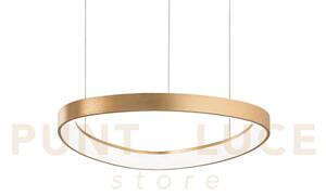 Gemini sospensione led 36 w on-off 4350 lm 4000 k ottone 42,5cm
