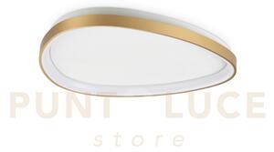 Gemini plafoneira 30 w on-off 3000 lm 2700 k ottone