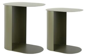 Tavolino in metallo Riqueza Oval – Leitmotiv