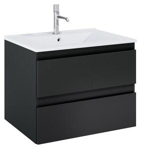 OLTENS, mobile sottolavabo con lavabo, dimensioni 61 x 48,8 cm, con 2 cassetti