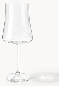 Set di 6 bicchieri da vino rosso in cristallo Gwenda