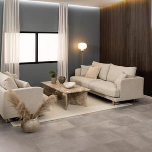 Tavolino Vega in marmo marrone