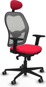 Sedia da ufficio con poggiatesta Jorquera Piqueras y Crespo 2D036G1 Rosso