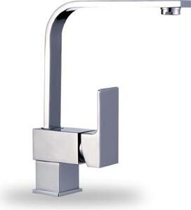 Rubinetto da cucina orientabile color argento | Rubinetto per lavello | Miscelatore per lavello | Rubinetto monocomando da cucina | Miscelatore monocomando per lavello da cucina