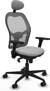 Sedia da ufficio con poggiatesta Jorquera Piqueras y Crespo 3D036N1 Grigio chiaro