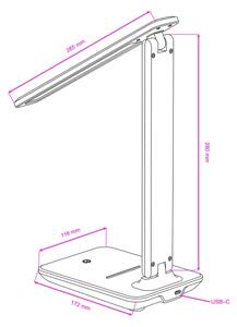 Brilagi-LED Lampada da tavolo dimmerabile MODO LED/7W/230V 3000/4000/6500K marrone