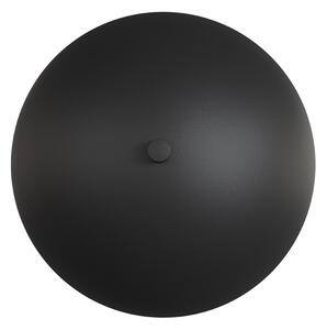 Applique Moderna Ennosigaeo Acciaio Nero 2 Luci G9