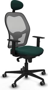 Sedia da ufficio con poggiatesta Jorquera Piqueras y Crespo 1D036G1 verde