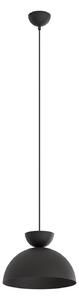 Lampadario Minimal Mulciber Acciaio Nero E Bianco 1 Luce Gx53