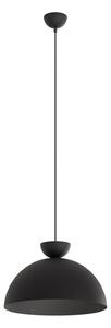 Lampadario Minimal Mulciber Acciaio Nero 1 Luce Gx53
