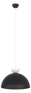 Lampadario Minimal Venus Acciaio Nero Bianco 1 Luce Gx53