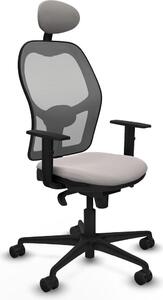 Sedia da ufficio con poggiatesta Jorquera Piqueras y Crespo 1D036N1 Bianco