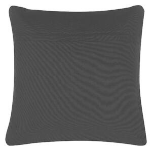 Set di 2 cuscini in cotone grigio scuro 45 x 45 cm ideale per interni Beliani