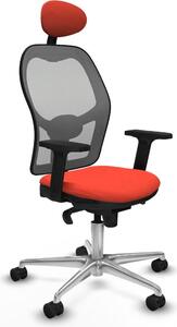 Sedia da ufficio con poggiatesta Jorquera Piqueras y Crespo 2D086N1 Arancione scuro