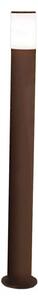 Lampioncino esterno ip54 perenz sigaro 8328 e e27 led metallo alluminio acrilico corten opaco - Perenz