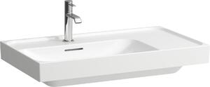 LAUFEN MEDA lavabo, encastrable, 800x460mm, tablette à droite, 1 trou pour robinet, avec trop-plein, H8171164001041, H8171164001041