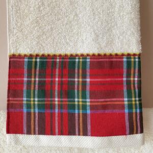 Set asciugamani bagno Tartan by Zanetti Home (2 colori) Avorio