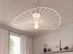 Lampada da soffitto in metallo bianco, Ø 60 cm