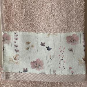 Set asciugamani bagno Campo Fiorito by Zanetti Home (3 colori) Rosa