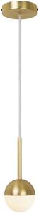 Lampada a sospensione Nordlux, Contina, dimmerabile, Dorato / Ottone, Soggiorno, Metallo, Design