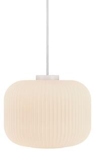 Lampada a sospensione Nordlux, Milford 30, dimmerabile, Bianco, Soggiorno, Vetro, Scandinavo