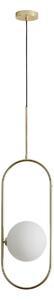 Lampada a sospensione Aromas del Campo, Abbacus, dimmerabile, Dorato / Ottone, Soggiorno, Metallo, Moderno