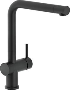 Nobili LIVE, Modello Standard, Colore Nero, Miscelatore monocomando, Attacco a muro, 3/8", Tipo L
