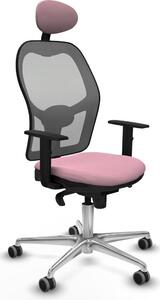 Sedia da ufficio con poggiatesta Jorquera Piqueras y Crespo 1D086G1 Rosa