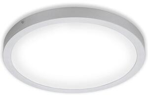 Lampada da soffitto a LED 24,5 W 4000K cromato opaco IP20 Ø40,5cm Briloner